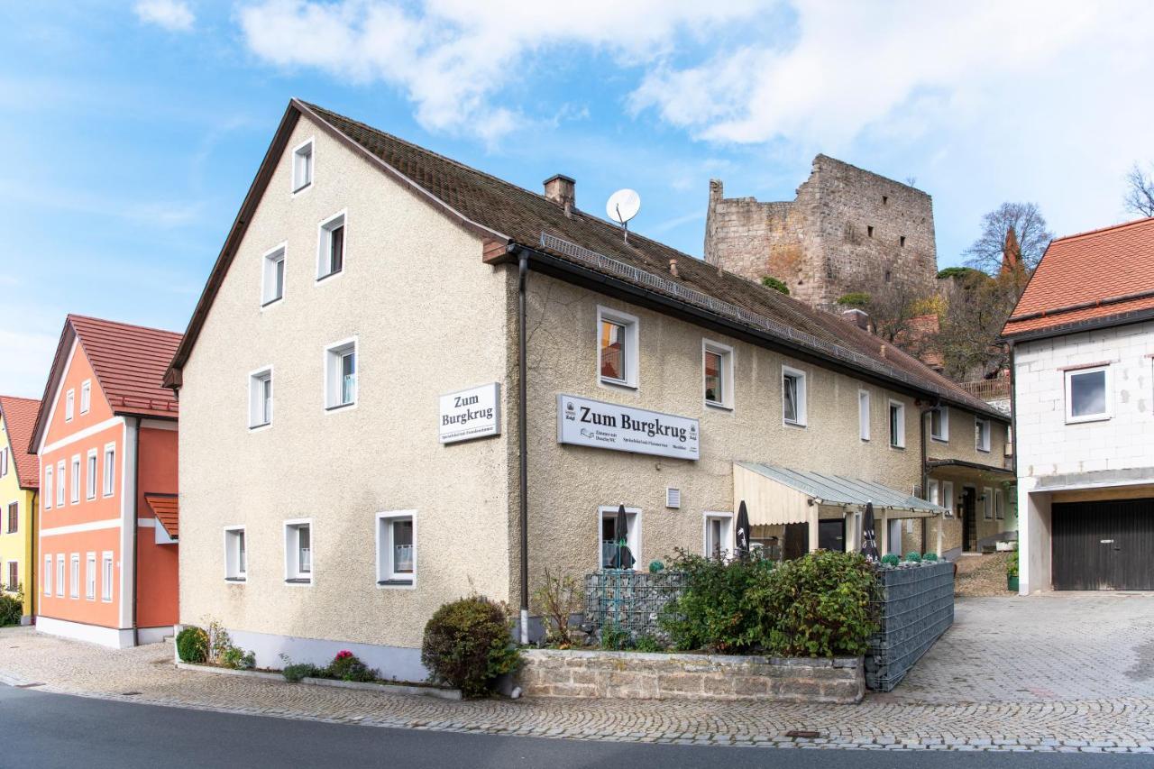 Gasthof Zum Burgkrug Leuchtenberg Buitenkant foto
